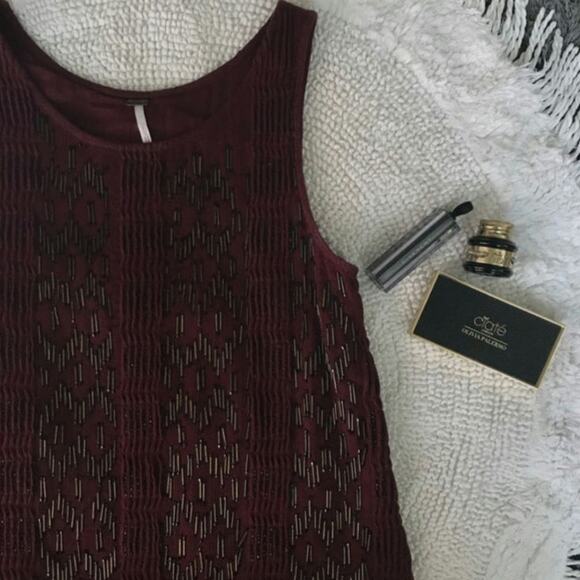 Free People Geo Showroom Beaded Dress - Picture 8 of 10